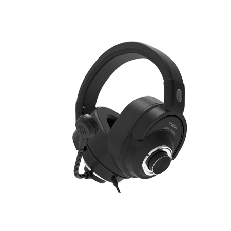Communication Headset Black-R-side.